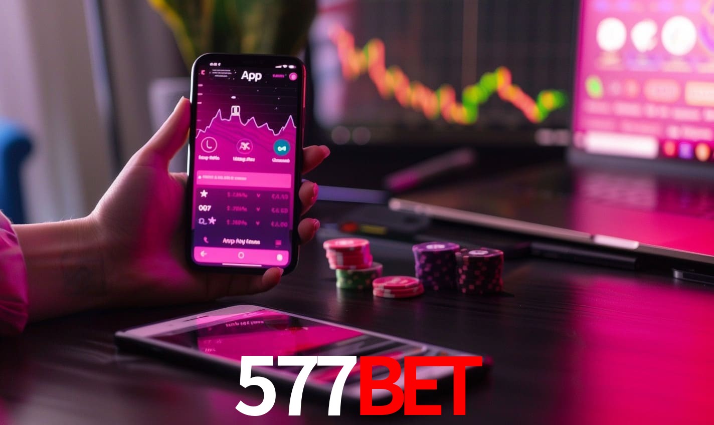 Recursos Exclusivos do App 577BET - Modo Offline, Login Biométrico
